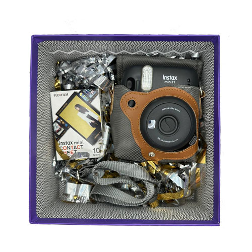پک دوربین چاپ سریع به همراه کیف مخصوص و کاغذ 10تایی